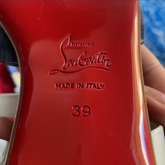 CHOC LOCK POINTED TOE FLAT CHRISTIAN LOUBOUTIN - Picture 5 of 9